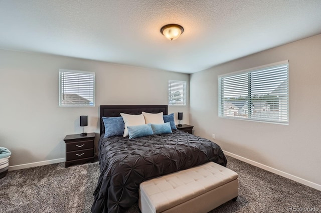 668 Sage Forest Ln, Monument, CO 80132 - carpeted bedroom featuring baseboards and a textured ceiling