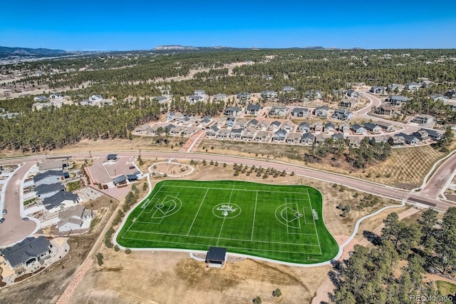 668 Sage Forest Ln, Monument, CO 80132 - aerial perspective of suburban area