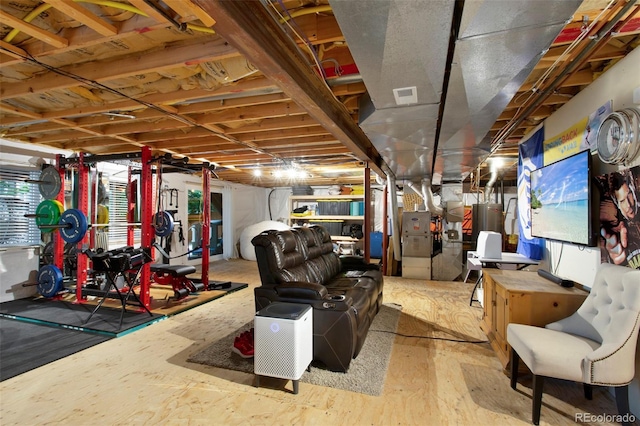 7027 Chestnut Hill St, Highlands Ranch, CO 80130 - below grade area with wood finished floors