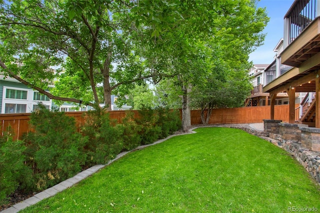 7027 Chestnut Hill St, Highlands Ranch, CO 80130 - view of fenced backyard