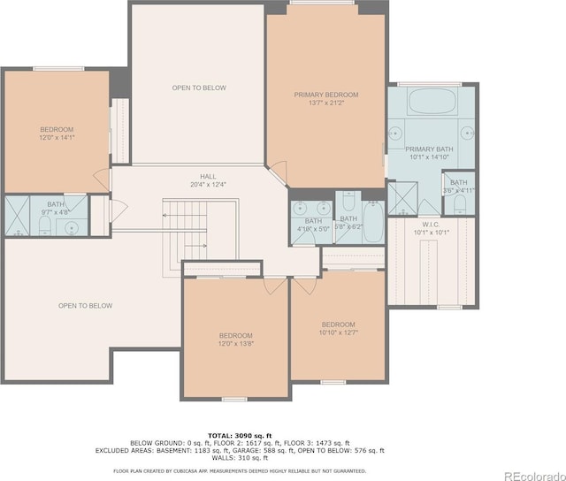 7027 Chestnut Hill St, Highlands Ranch, CO 80130 - view of room layout