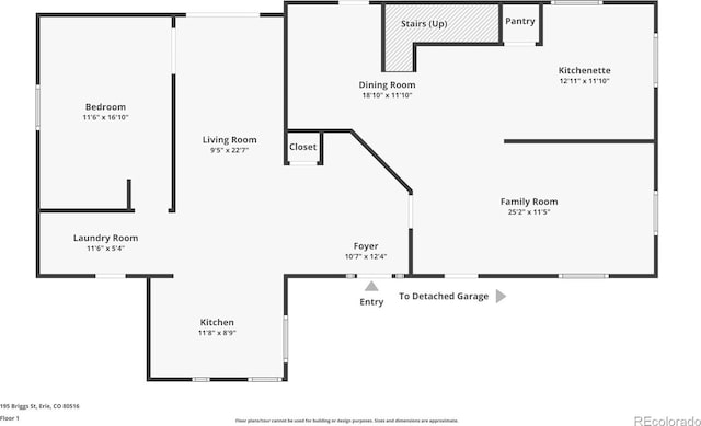 195 Briggs St, Erie, CO 80516 - plan