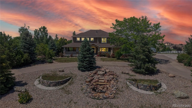 9353 E 146th Ave, Brighton, CO 80602 - view of front of property with curved driveway