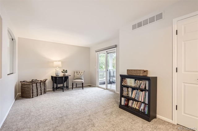 10230 Lauren Ct, Highlands Ranch, CO 80130 - sitting room with carpet flooring and baseboards