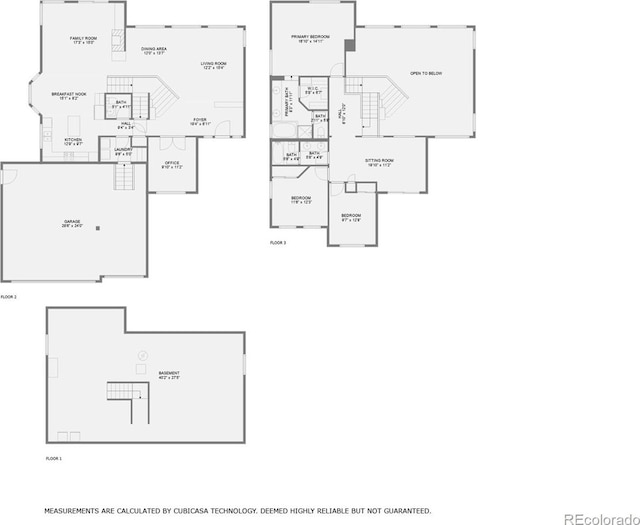 10230 Lauren Ct, Highlands Ranch, CO 80130 - floor plan / room layout