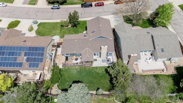 6386 S Pierson St, Littleton, CO 80127 - aerial view of property and surrounding area