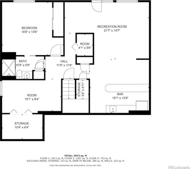 11335 W 54th Ln, Arvada, CO 80002 - property floor plan