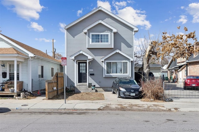 4445 Pearl St, Denver, CO 80216 - view of traditional home