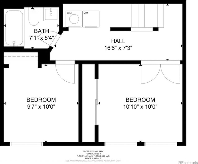677 Vrain St Unit 15, Denver, CO 80204 - view of home floor plan
