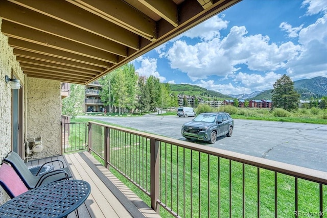 23004 US Highway 6 Unit 103, Dillon, CO 80435 - balcony featuring a mountain view
