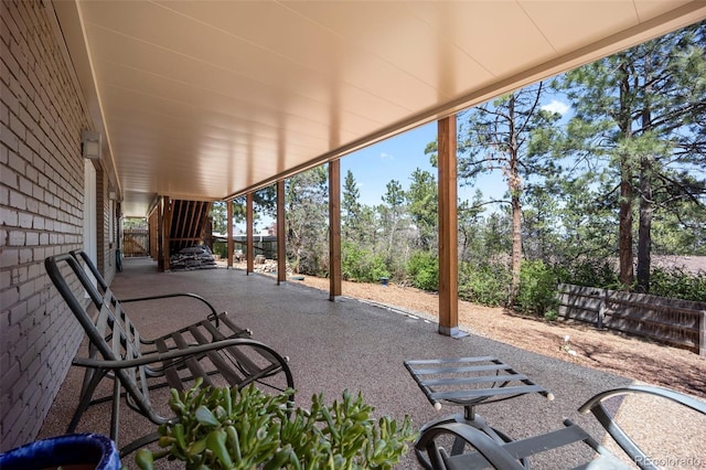 5 Sanford Rd, Colorado Springs, CO 80906 - view of patio / terrace featuring fence