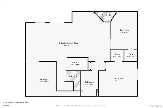 8070 W Progress Cir, Littleton, CO 80123 - view of home floor plan