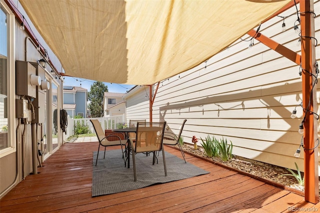 4713 Perth St, Denver, CO 80249 - deck featuring outdoor dining area