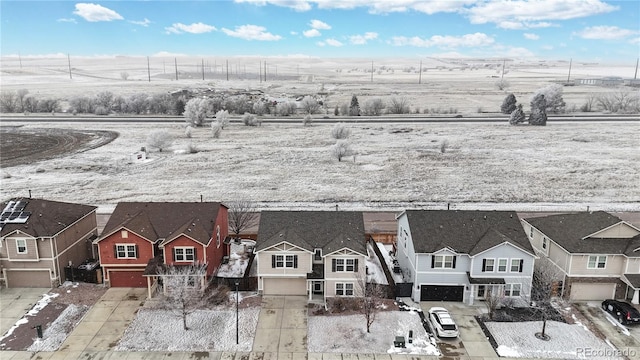 birds eye view of property featuring a residential view