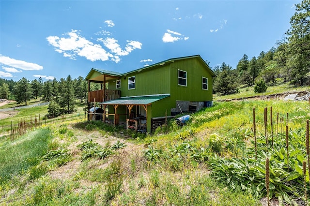 435 Sourwood Ln, Canon City, CO 81212 - rear view of house
