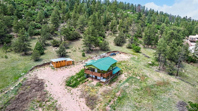 435 Sourwood Ln, Canon City, CO 81212 - bird's eye view of a forest