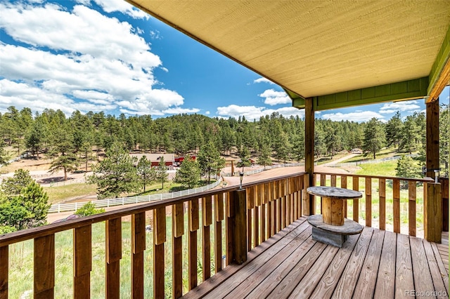 435 Sourwood Ln, Canon City, CO 81212 - view of wooden deck