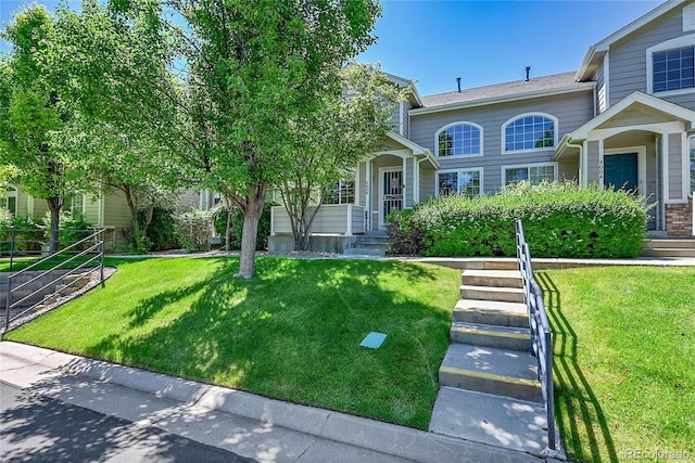 4006 E Geddes Cir, Centennial, CO 80122 - view of front of property featuring a front yard