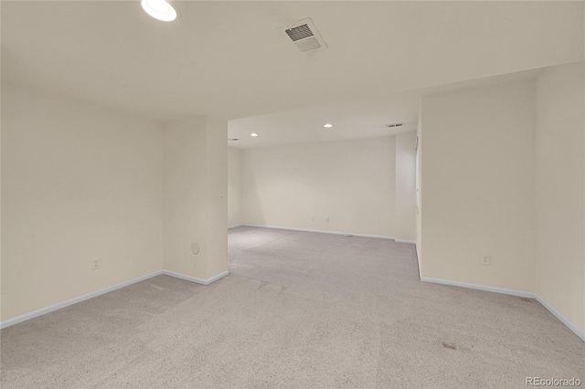 4006 E Geddes Cir, Centennial, CO 80122 - spare room featuring recessed lighting and light colored carpet
