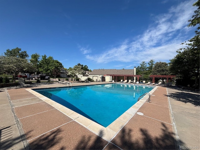 5479 E Weaver Ave, Centennial, CO 80121 - community pool featuring a patio