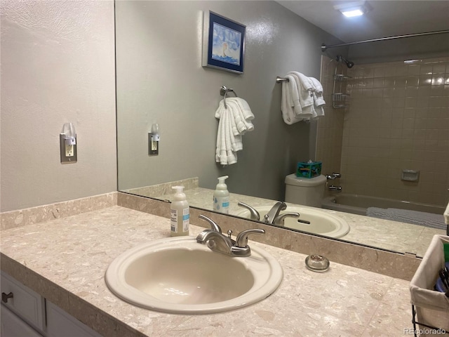 5479 E Weaver Ave, Centennial, CO 80121 - bathroom featuring shower / bathtub combination and vanity