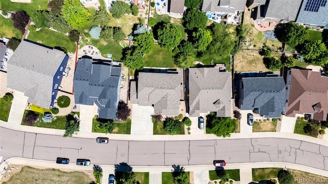2192 Paint Pony Cir, Castle Rock, CO 80108 - aerial overview of property's location with nearby suburban area