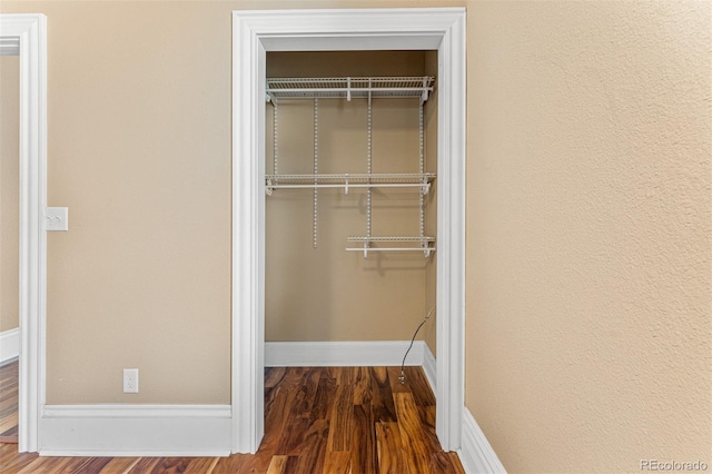 view of closet