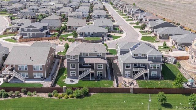 14345 Dahlia St, Thornton, CO 80602 - aerial perspective of suburban area