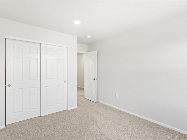 7324 27th Street Ln, Greeley, CO 80634 - unfurnished bedroom with carpet floors, baseboards, and a closet