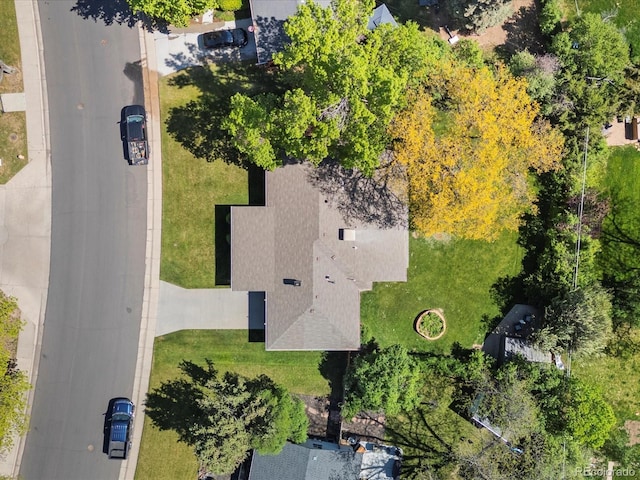 3560 S Glencoe St, Denver, CO 80237 - drone / aerial view