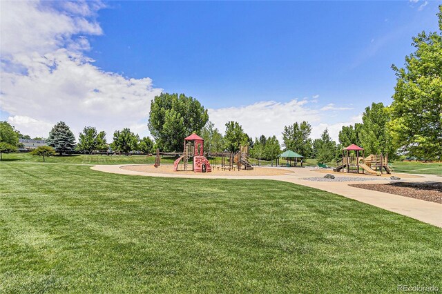 6230 Snowberry Ave, Firestone, CO 80504 - community play area with a lawn