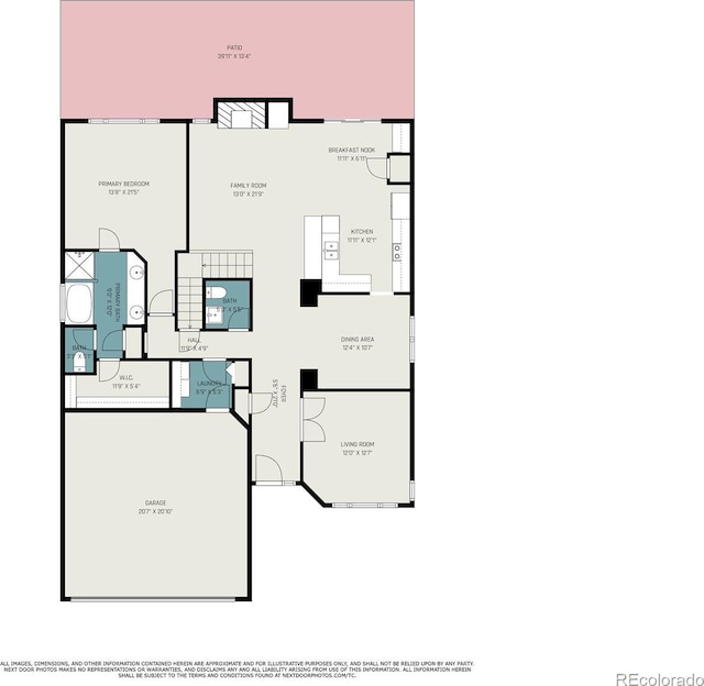 6230 Snowberry Ave, Firestone, CO 80504 - view of room layout