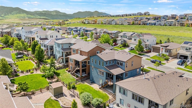 18180 W 84th Pl, Arvada, CO 80007 - aerial view of residential area with a mountainous background