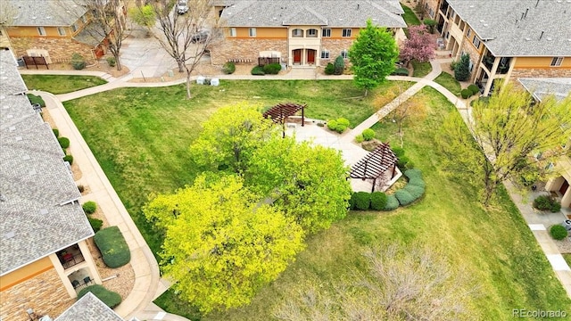 bird's eye view