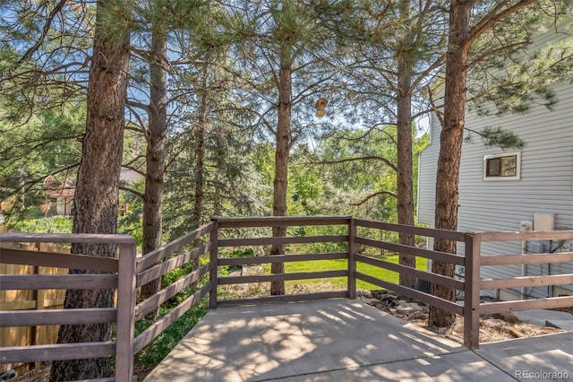 1826 Palm Dr, Colorado Springs, CO 80918 - view of wooden deck