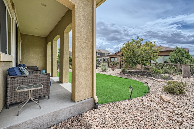 view of patio