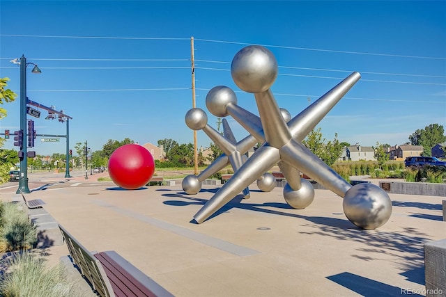 view of jungle gym