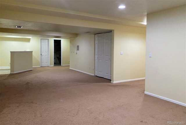 1022 Morning Dove Dr, Longmont, CO 80504 - spare room with carpet floors, baseboards, and recessed lighting