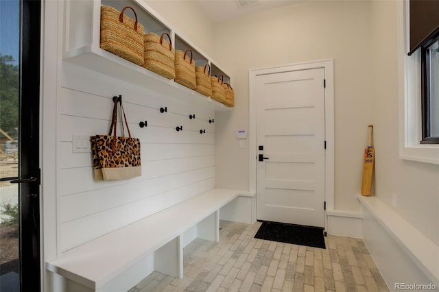 view of mudroom