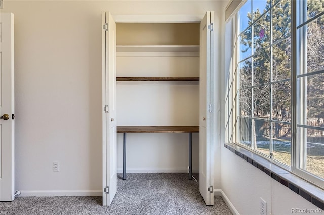 view of closet