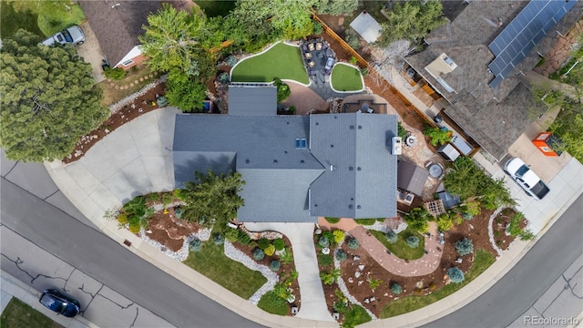 drone / aerial view