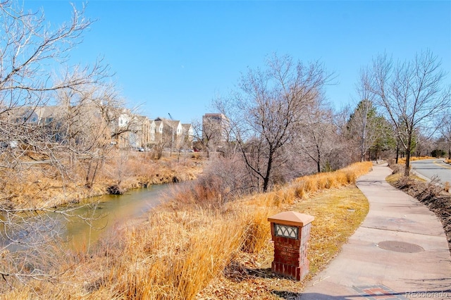 view of community