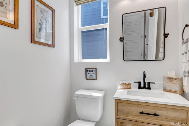 8049 Monte Vista Cir, Littleton, CO 80125 - bathroom with vanity and toilet