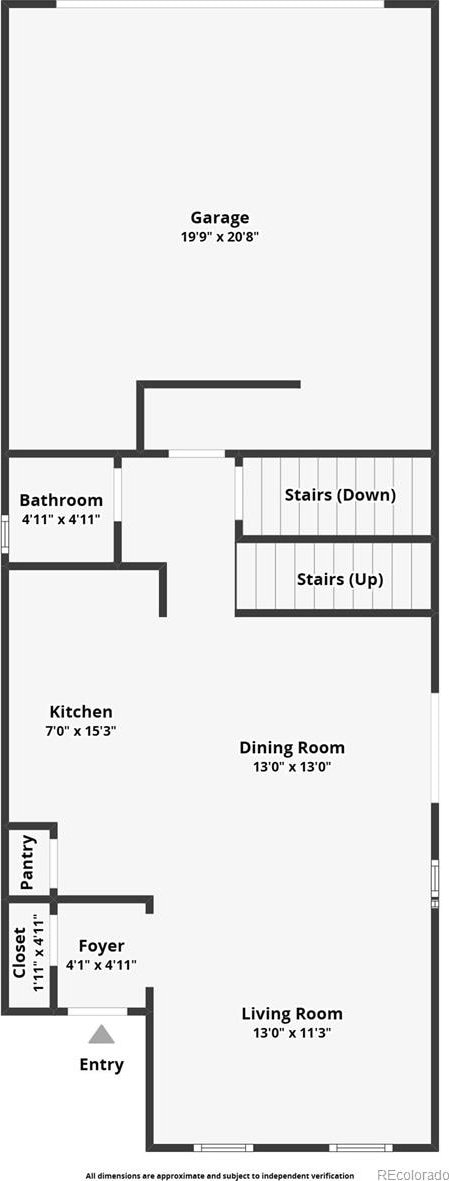 8049 Monte Vista Cir, Littleton, CO 80125 - home floor plan