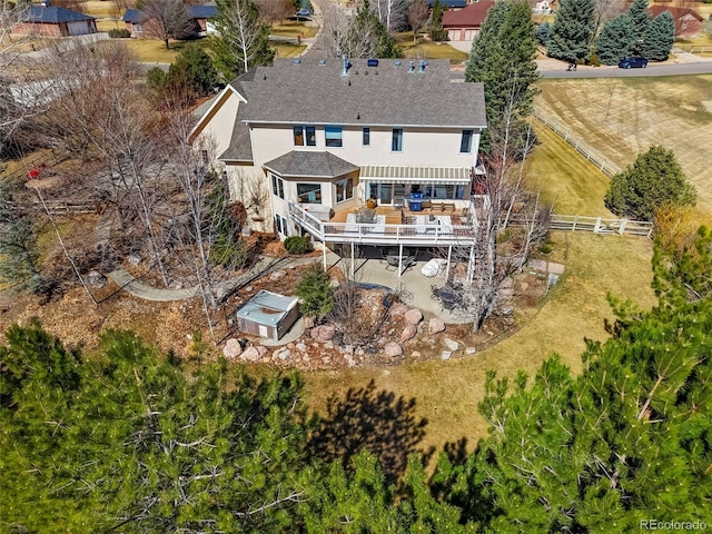 aerial view