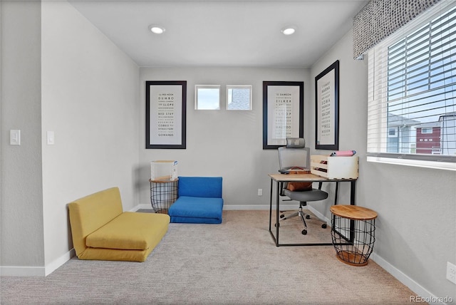 21900 E 46th Pl, Aurora, CO 80019 - office space featuring carpet floors, baseboards, and recessed lighting