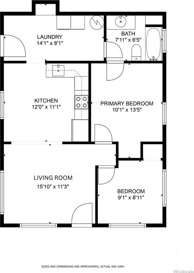 520 Prairie Rd, Colorado Springs, CO 80909 - home floor plan