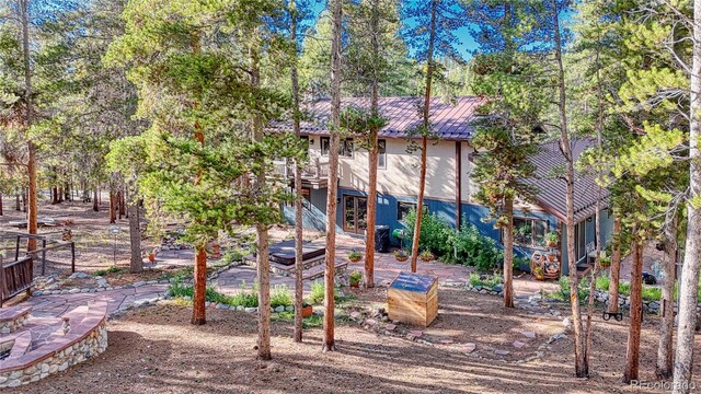 view of jungle gym