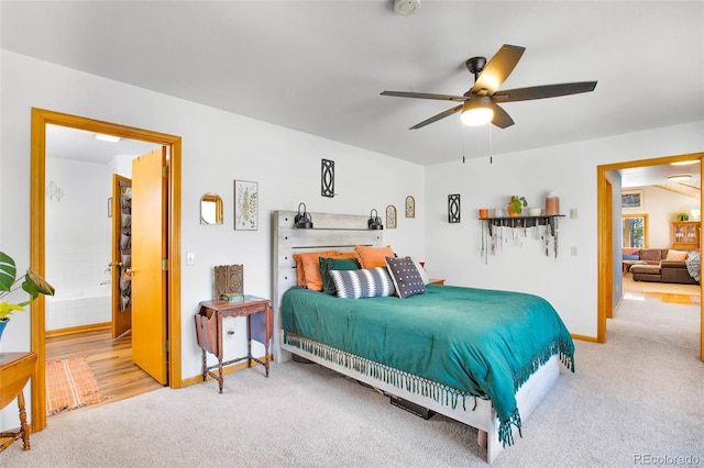 757 Thompson Park Rd, Fairplay, CO 80440 - bedroom featuring carpet floors, baseboards, and ceiling fan