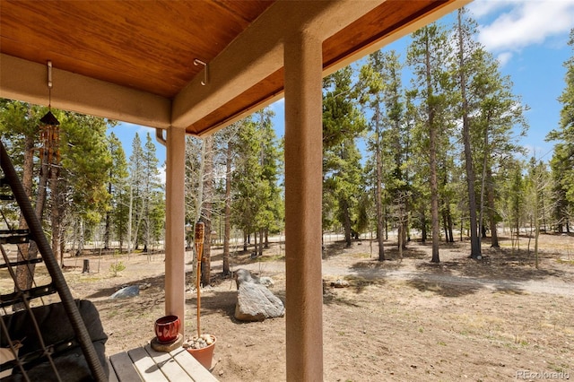 757 Thompson Park Rd, Fairplay, CO 80440 - view of yard with view of scattered trees